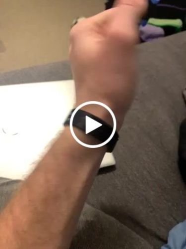 Customer video review of Mystery Wristband