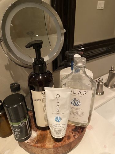 Customer photo review of NEW - OLAS Marine Bio-Active Toothpaste