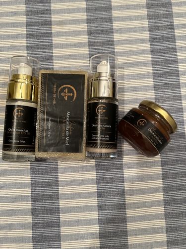 Customer photo review of Kit Quita Manchas Para Todo Tipo De Piel