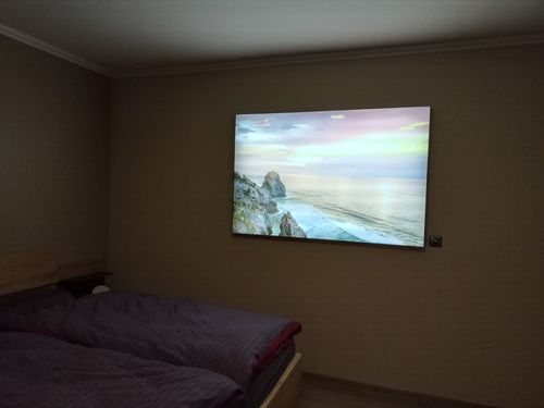 Customer photo review of Leuchtbild | Felsen am Meer | Querformat