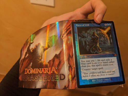 Customer photo review of PREORDER: Collector Booster Display - Dominaria Remastered (Magic: The Gathering)