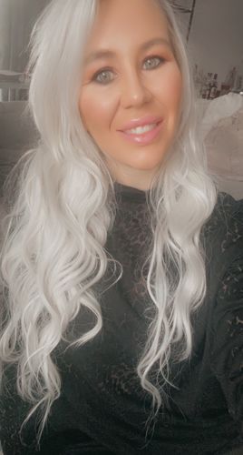Customer photo review of The Loose Wave HD Fibre 24" Lace U Part Wig