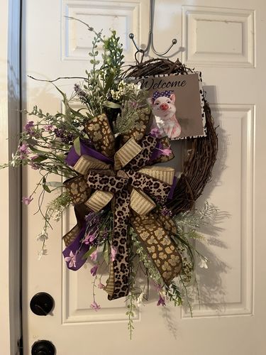 Customer photo review of 24"Oal Paper Flower/Eva Leaf/Beads Spray White FH804927