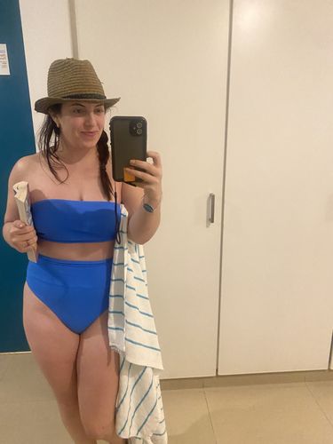 Customer photo review of 'Fearless' Bandeau Bikini Top