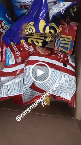 Customer video review of Mystery Snack Box