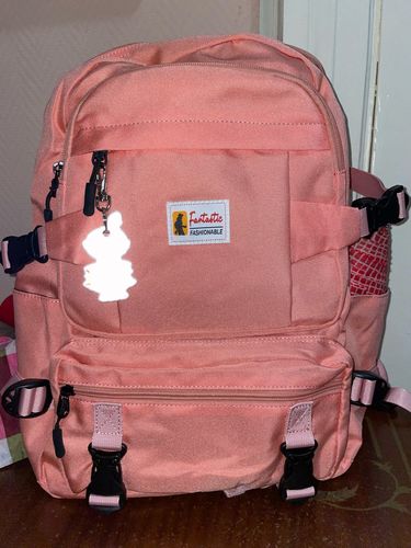 Customer photo review of Fashion Backpack Bags Waterproof Oxford Large USB Charging Backpacks