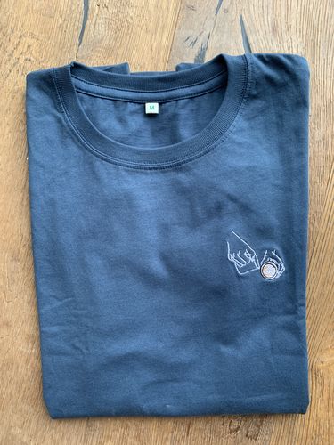 Customer photo review of Latte Art | Besticktes Organic Bio Baumwoll-T-Shirt