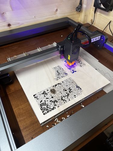 Customer photo review of Ortur Laser Master 3 Laser Engraving Machine 20000mm/min LU2-10A-24V