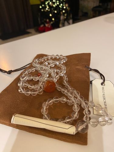 Customer photo review of Japa Mala Cuarzo Transparente (8 mm)