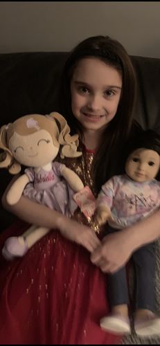 Customer photo review of Personalized Princess Violet - Light
