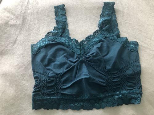 Customer photo review of M Rena Lace Crop Cami (13 colours)