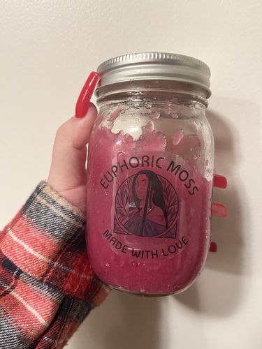 Customer photo review of Dragon Fruit Sea Moss Gel