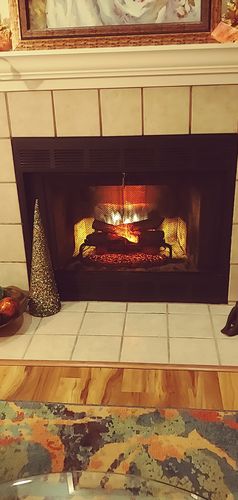 Customer photo review of Dimplex Revillusion 20" Electric Log Insert