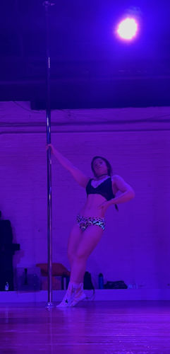 Christina R. review of Neon Leopard Hot Pants image 1 out of 1