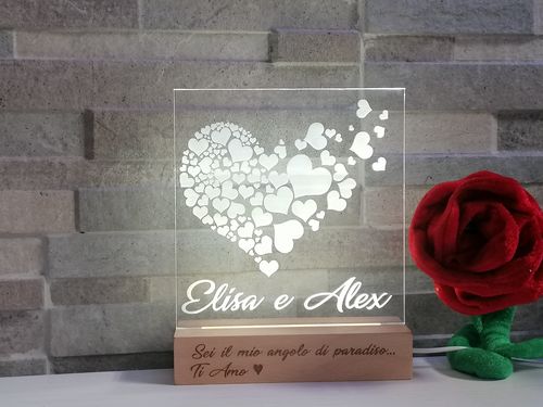 Customer photo review of Lampada Cuore