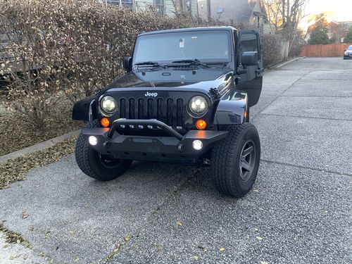 Customer photo review of Rock Crawler Front & Rear Bumper for 07-18 Jeep Wrangler JK Bumpers