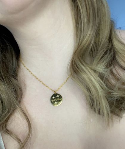 Customer photo review of Still I Rise Necklace