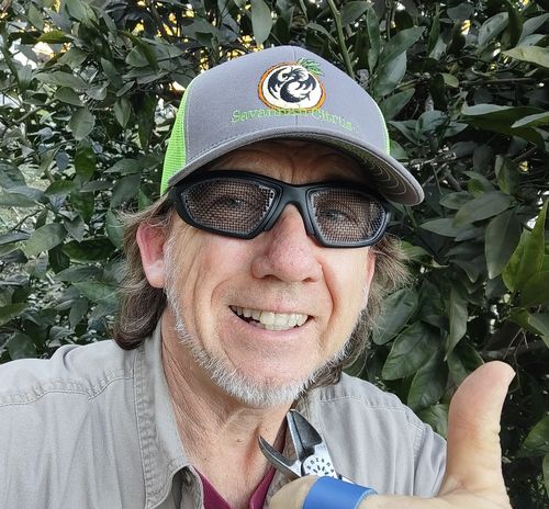 Customer photo review of Safety Glasses Black Wire Mesh - Trifecta - Pyramex SB74WMD