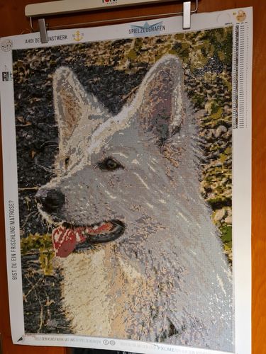 Customer photo review of Dein Wunschmotiv - als Diamond Painting (eckige Steine)