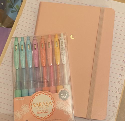 Customer photo review of Tsuki 'Pastel Edition' Bullet Journal ☾