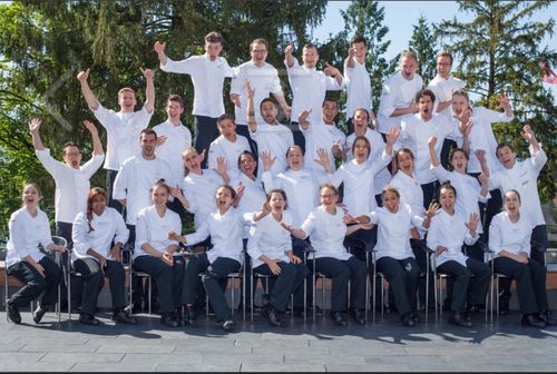 Customer photo review of The Taste Menüteller Ø 26 cm - Premium Black - (2er-Set)