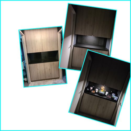 Customer photo review of EZVALO LITE Rechargeable Motion Sensor Light (2 Color Temperature) - 18" Aluminum
