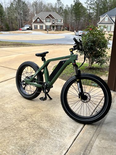 Customer photo review of VTUVIA SN100 26 Inch Hunting Fat Tire E-Bike