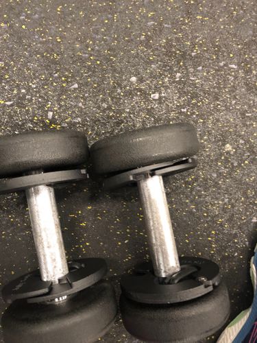 Customer photo review of 1.25 Pound Weight Clips