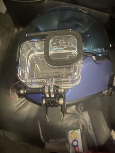 Customer photo review of Shoei RF-SR/RYD Camera Mount