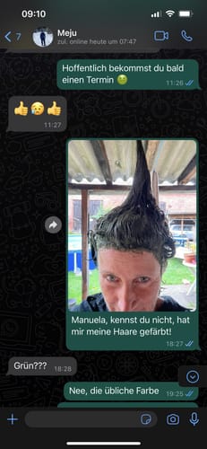 Customer photo review of Profi-Pflanzenhaarfarbe warmes Marokko-Braun "warm marocco brown" 90g Nachfüllpack