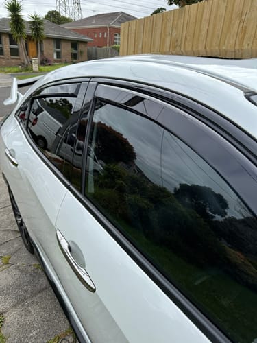 Customer photo review of Slim-line Weather Shields - Honda Civic 10th Gen Hatch FK4/FK7/FK8 17-Present