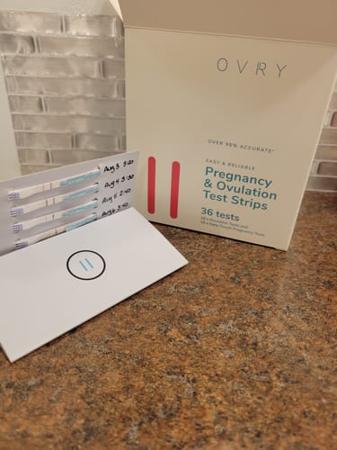 Customer photo review of Ovulation Test Strips