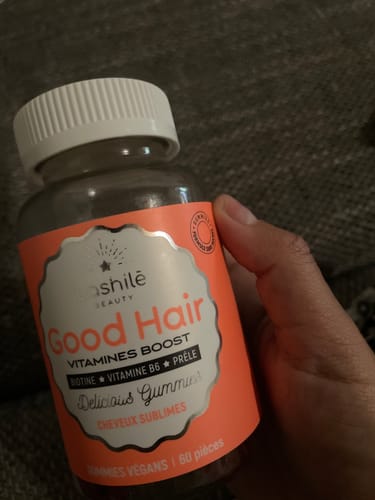 Customer photo review of Good Hair Vitamins Boost - 1 mois