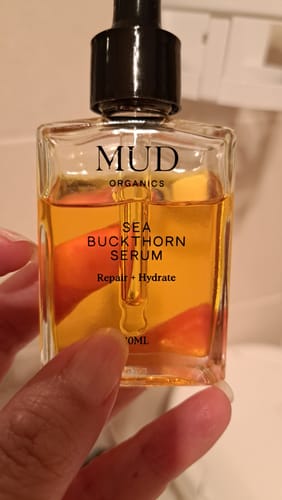 Customer photo review of SEA BUCKTHORN SERUM