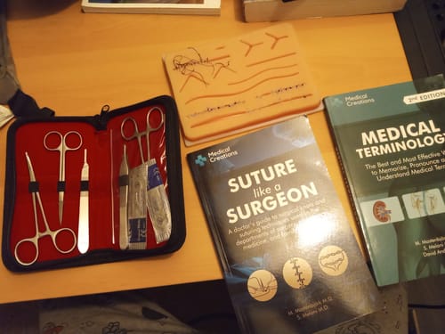 Customer photo review of Suture Practice Kit