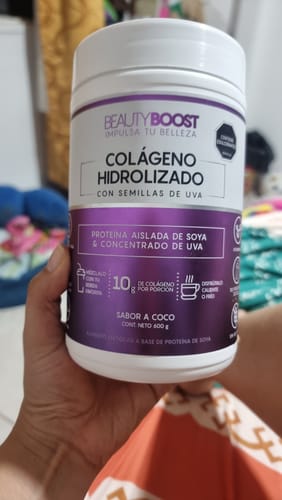 Customer photo review of COLÁGENO HIDROLIZADO CON VITAMINA C, D3, BIOTINA Y SEMILLAS DE UVA