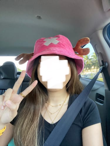 Customer photo review of Reindeer Bucket Hat