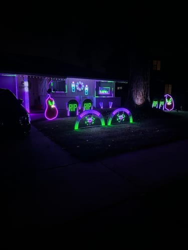 Customer photo review of High-Quality 12v Resistor Pixels - WS2811 Protocol and IP68 Rating