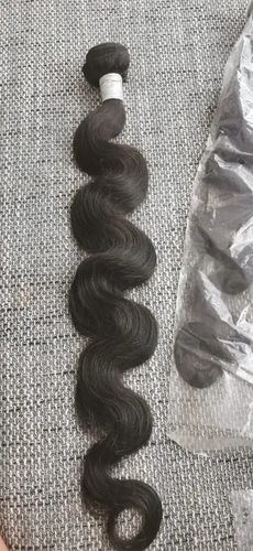 Customer photo review of 3 Pieces Body Wave Brazilian Virgin Human Hair Bundles Unprocessed Natural Color