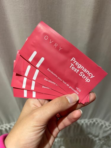 Customer photo review of Pregnancy Test Strips (Ultra-Sensitive)