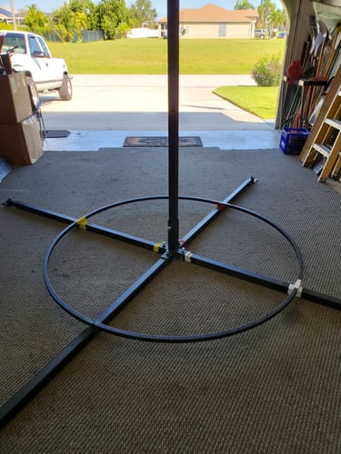Customer photo review of Sasquatch™ Modular MegaTree™ Pole Foot