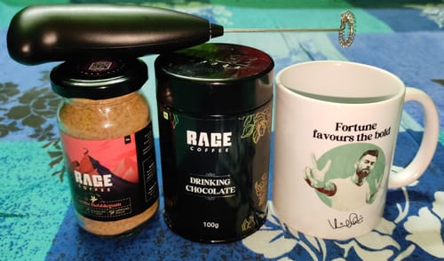 Customer photo review of Drinking Chocolate Mega Combo