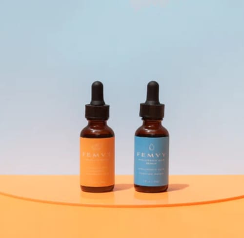 Customer photo review of Serum Pack: Vitamin C & Hyaluronic Acid