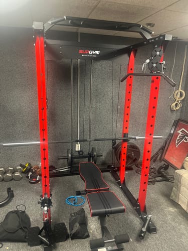 Customer photo review of Major Fitness PLM03 All-In-One Home Gym Power Rack