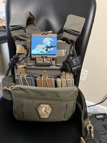 Customer photo review of ARMIS Minimalist Plate Carrier