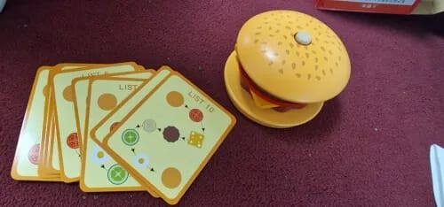 Customer photo review of Lanche Divertido - Brinquedo Educativo