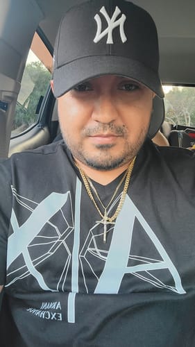 Customer photo review of *NEW* 14K Pendant W/ Solid Cuban Chain 22” Inches JTJ™