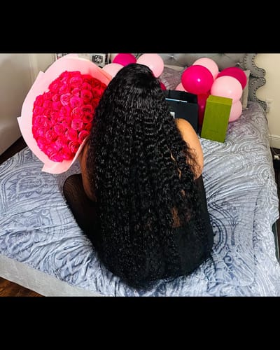 Customer photo review of Hot Pink Rose Bouquet