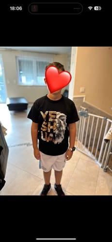 Kundenbewertung mit Foto zu Yeshua - Kinder Premium Organic Shirt