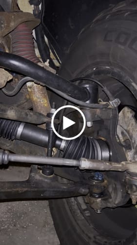 Customer video review of Upper Control Arm For 2"-4" Lifted 1999-2006 Chevy Silverado GMC Sierra 1500